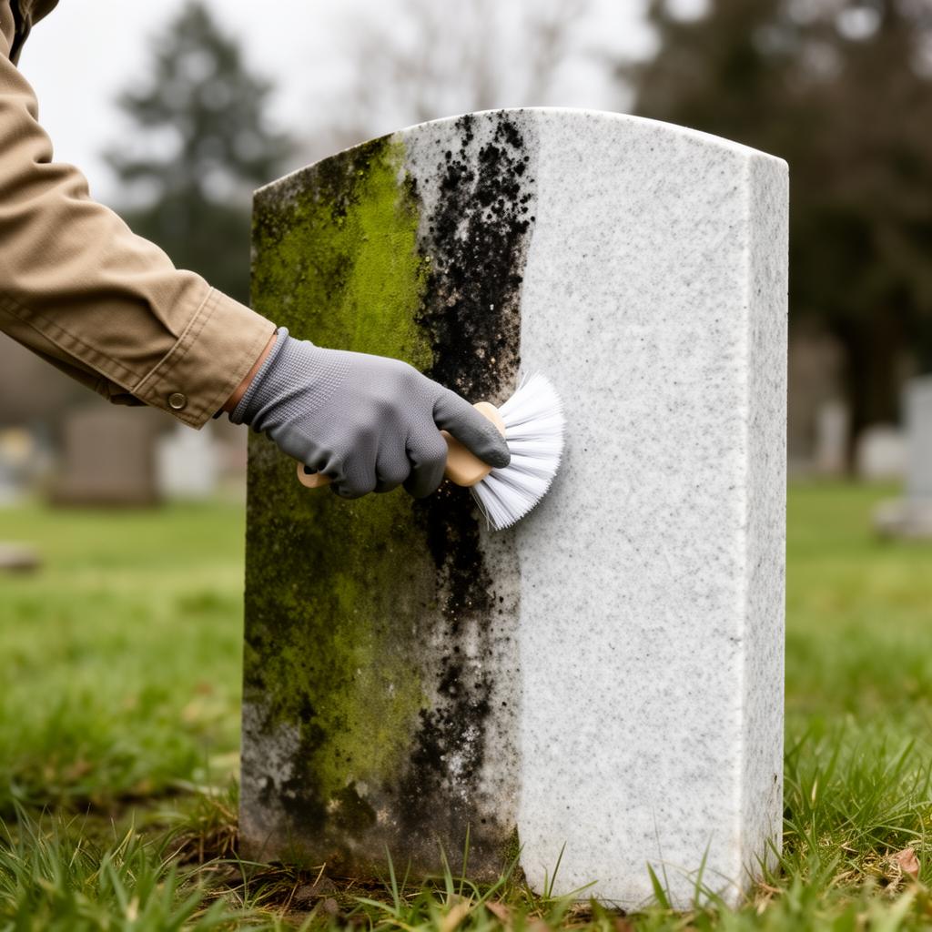 Headstone Cleaning
